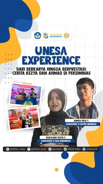 Video by Universitas Negeri Surabaya on September 19, 2026. May be a graphic of ...