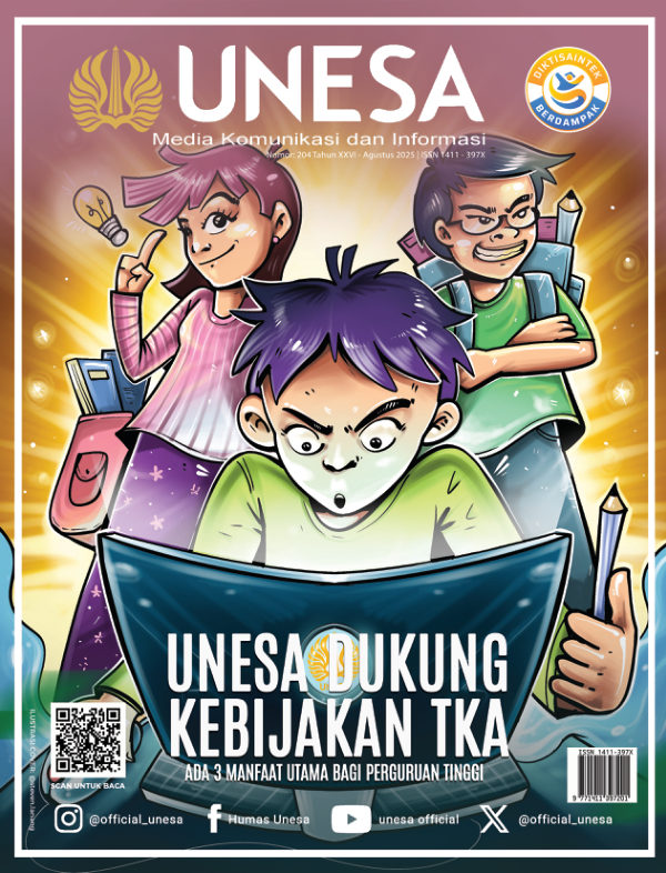 MAJALAH UNESA NOMOR : 204 TAHUN XXVI AGUSTUS 2025