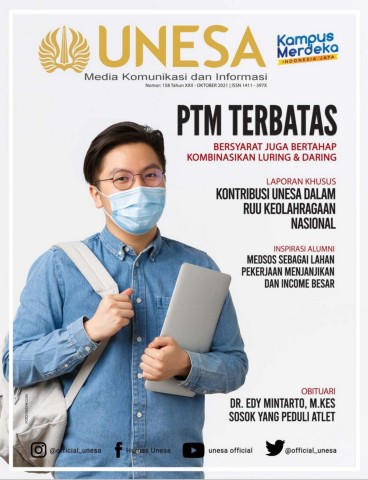 Majalah Unesa Nomor: 158 Th XXII-Oktober 2021