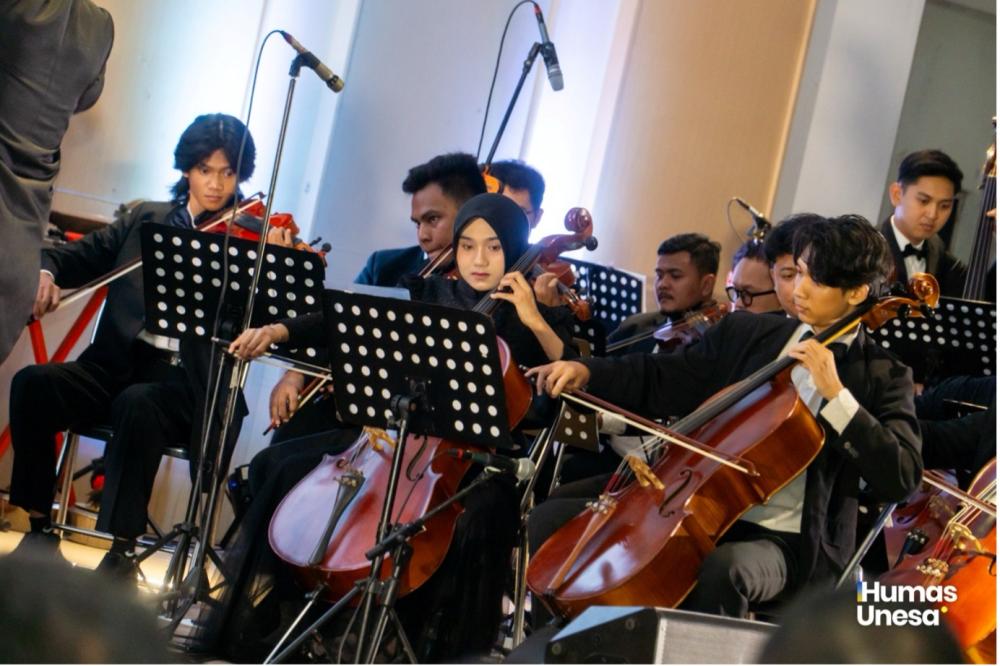 Usung Musik Etnik Banyuwangi-Bali ke Jepang, Unesa Symphony Orchestra Gelar Pentas Pemantapan