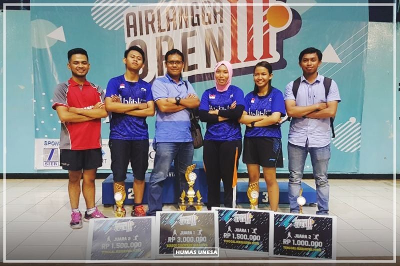 Mahasiswa FIO Sabet Juara di Unair Open 2018