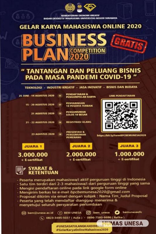 kompetisi business plan 2023