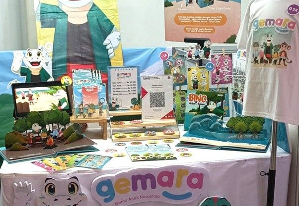 Pop-Up Book Gemara dipamerkan di berbagai pameran inovasi dan pendidikan hingga di level nasional.