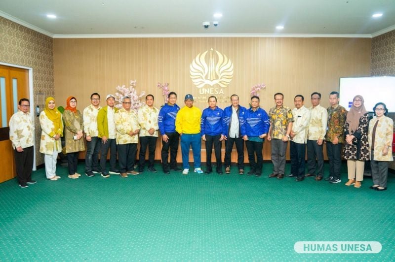 Unesa dan UPN siap berkolaborasi dalam rangka penguatan lembaga yang berdampak.