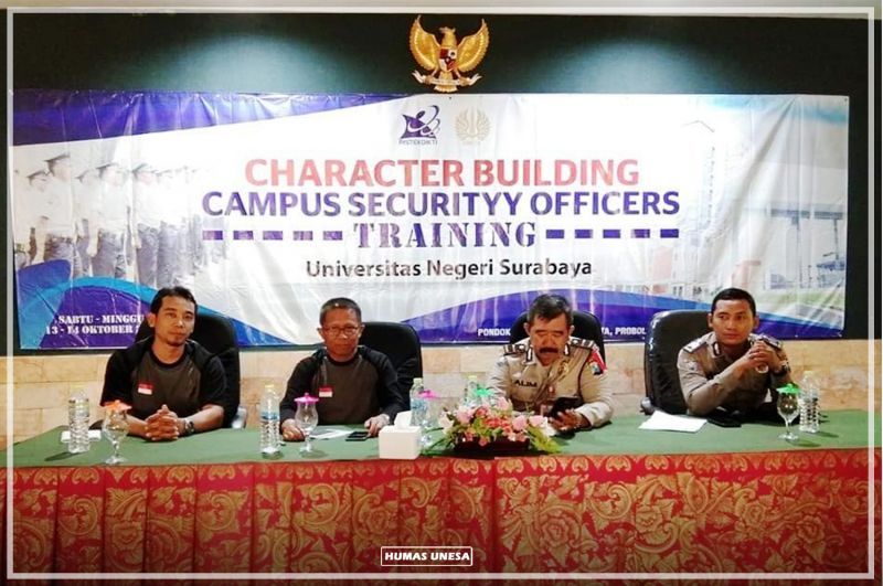 Tingkatkan Jiwa Korsa melalui Kegiatan Character Building Campus Security Officer Training