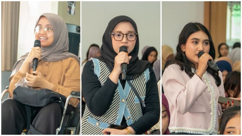 Kegiatan ini dihadiri mahasiswa lintas angkatan, mereka menyampaikan pandangan, dan pengalaman terkait banyak hal seputar perkuliahan, pergaulan, dan pertemanan mereka. 