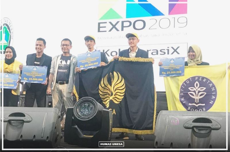 Unesa Sabet Juara 2 Akselerasi Startup Mahasiswa Indonesia