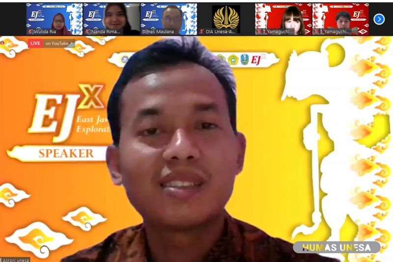 Unesa Bahas Keberagaman Bahasa di Indonesia pada Even East Java Exploration 2020
